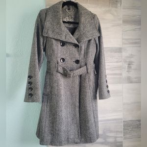 Tweed Guess Belted Jacket Sz S